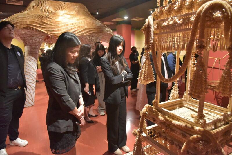 SACIT ขับเคลื่อนนโยบายรัฐด้านเศรษฐกิจสร้างสรรค์เปิดหอนิทรรศการ “เครื่องจักสาน” ยกระดับภูมิปัญญาไทย